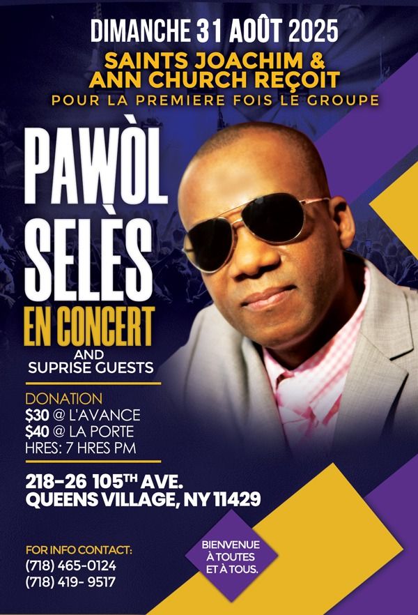 Pawòl Selès in Concert flyer